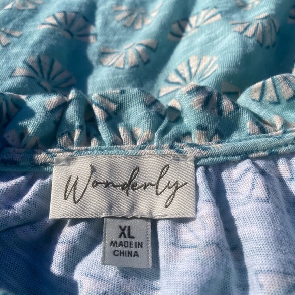 Wonderly cotton light blue top - Picture 5 of 8